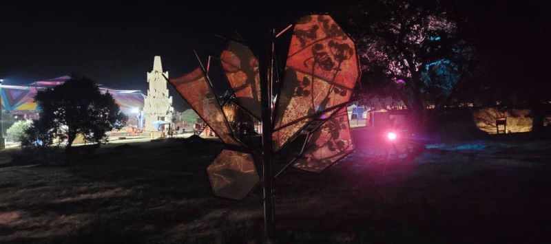 Boomfestival, 2022, projections, vj, TheGardens, Judocus, Portugal, Boom2022, visuals, visual, installations, slideprojections