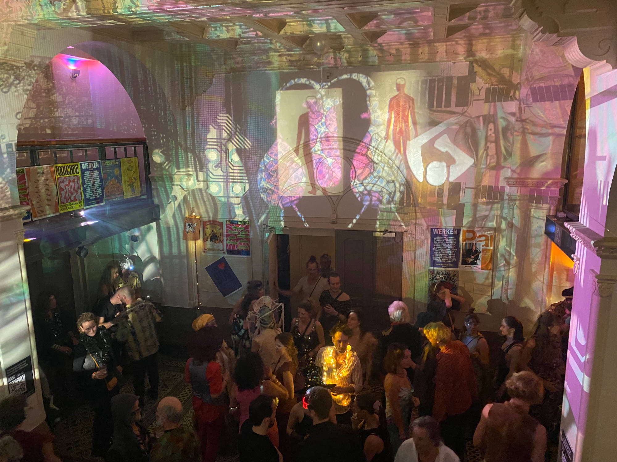 Ballonnenfeest, Paradiso, Ruigoord, Projecties, dia , Judocus, visuals, 2023