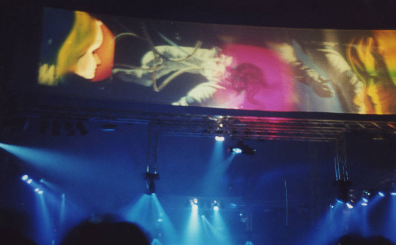 judocus, 3FM, tent, visuals, pinkpop, 2000, projecties,