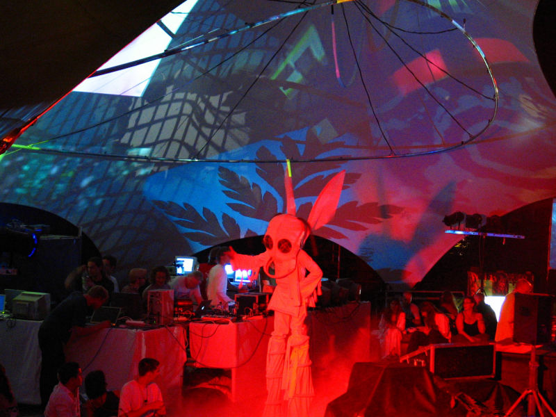 judocus, visuals, projecties, photonic, festival, soest, 2001