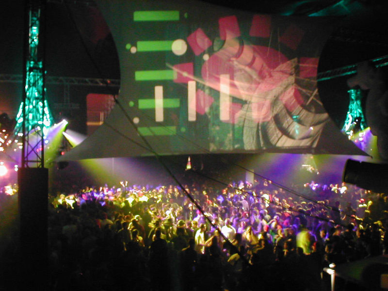judocus, 3FM, tent, visuals, pinkpop, 2000, projecties,