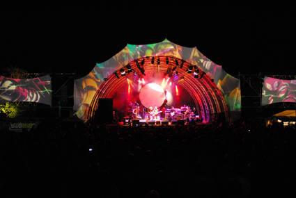 Pink Floyd, Project, Groene Ster, Leeuwarden, judocus, visuals, projections, 2007