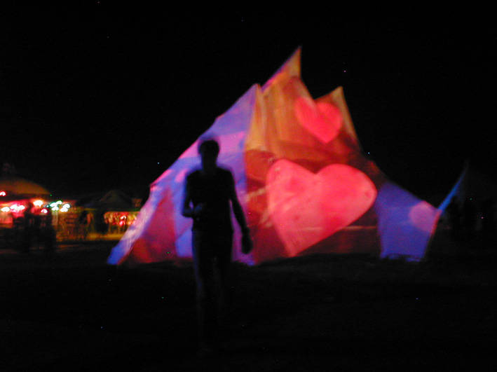 judocus, visual, installation, mountain, solar, weekend, 2007, roermond, vj