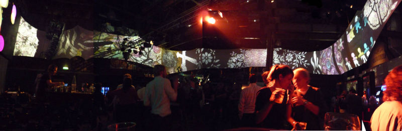 Judocus, visuals, projecties, affordable, Art, Fair, westerunie, Amsterdam, 2009