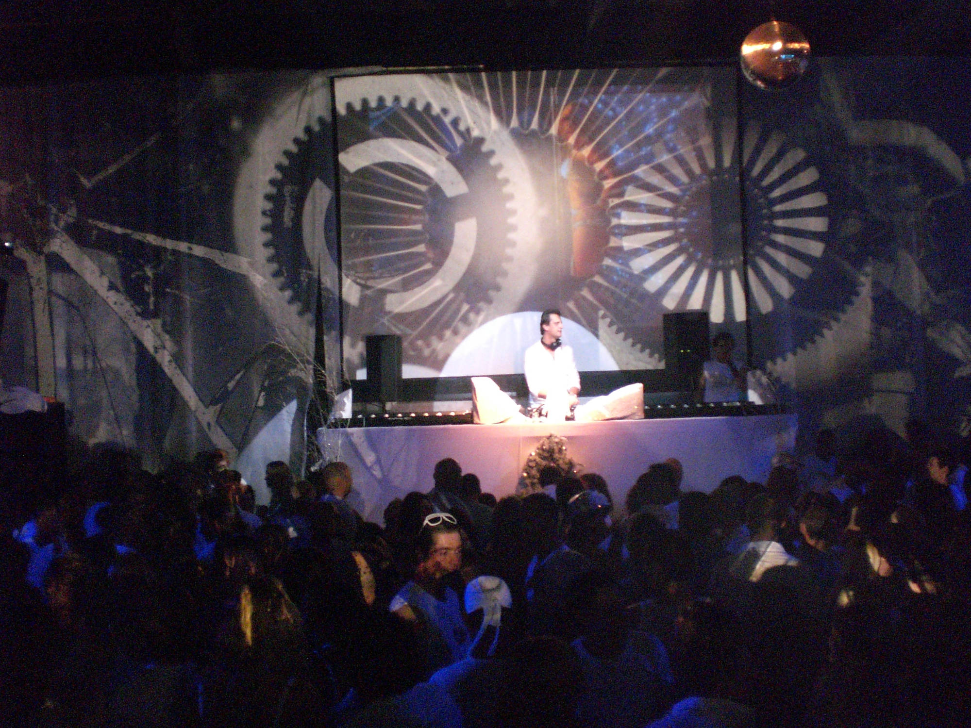 judocus, projections, live, visuals, Crazyland, NorthSeaVenue, 2009