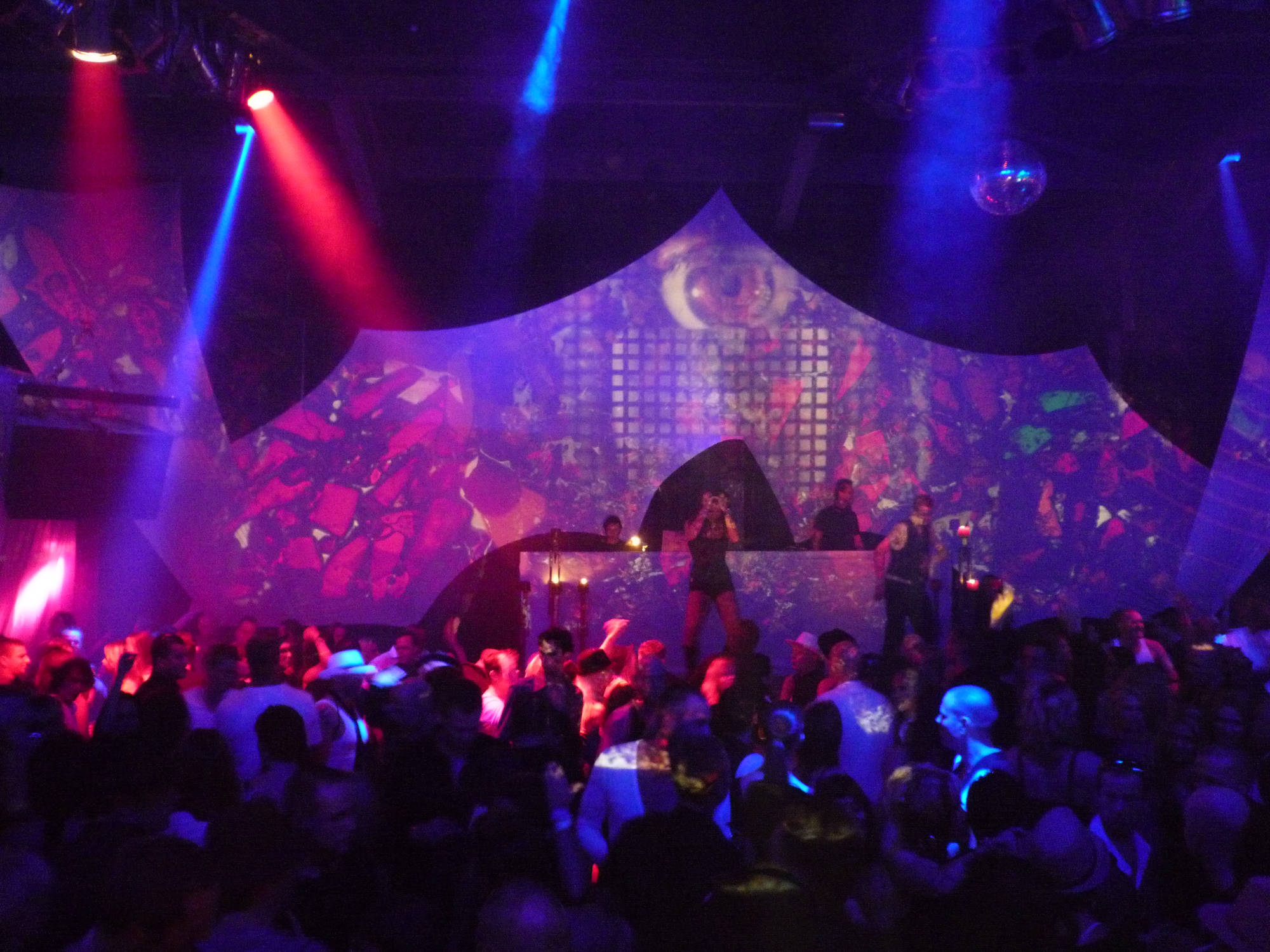 judocus, projections, live, visuals, Crazyland, NorthSeaVenue, 2009