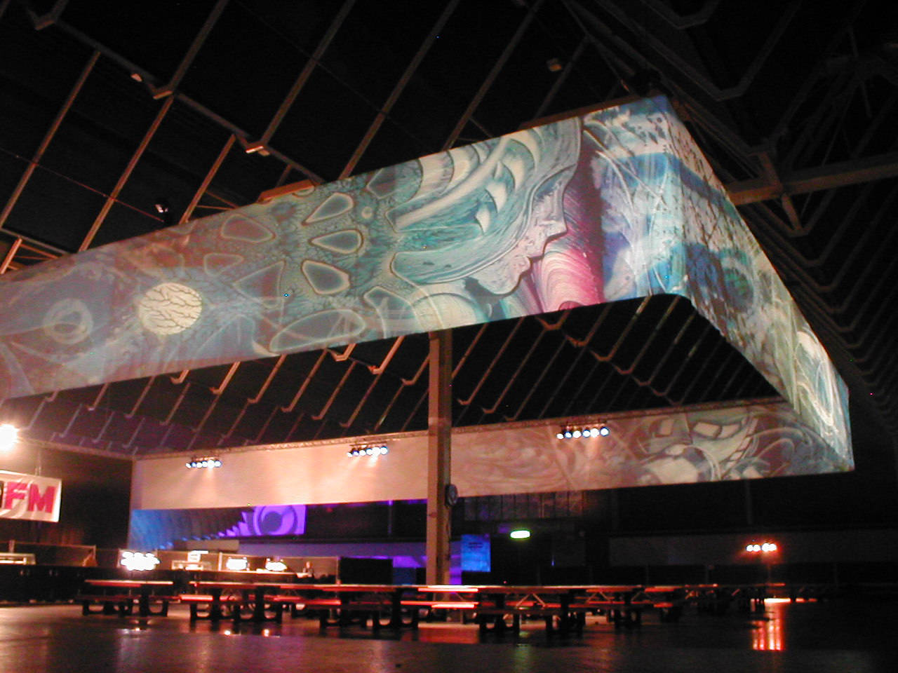 Visuals, judocus, projecties,visuals, Essence, dancevent, 2009, Jaarbeurshallen, Utrecht