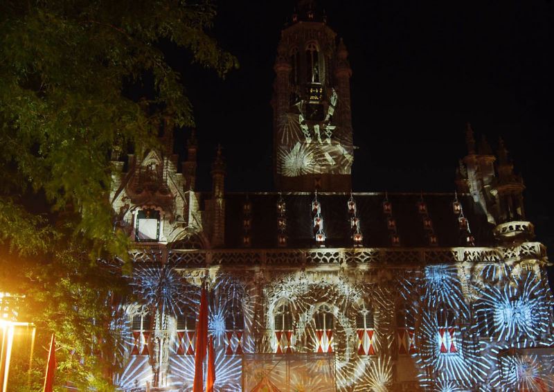Danceparade, Middelburg, Projecties, visuals, judocus, 2010