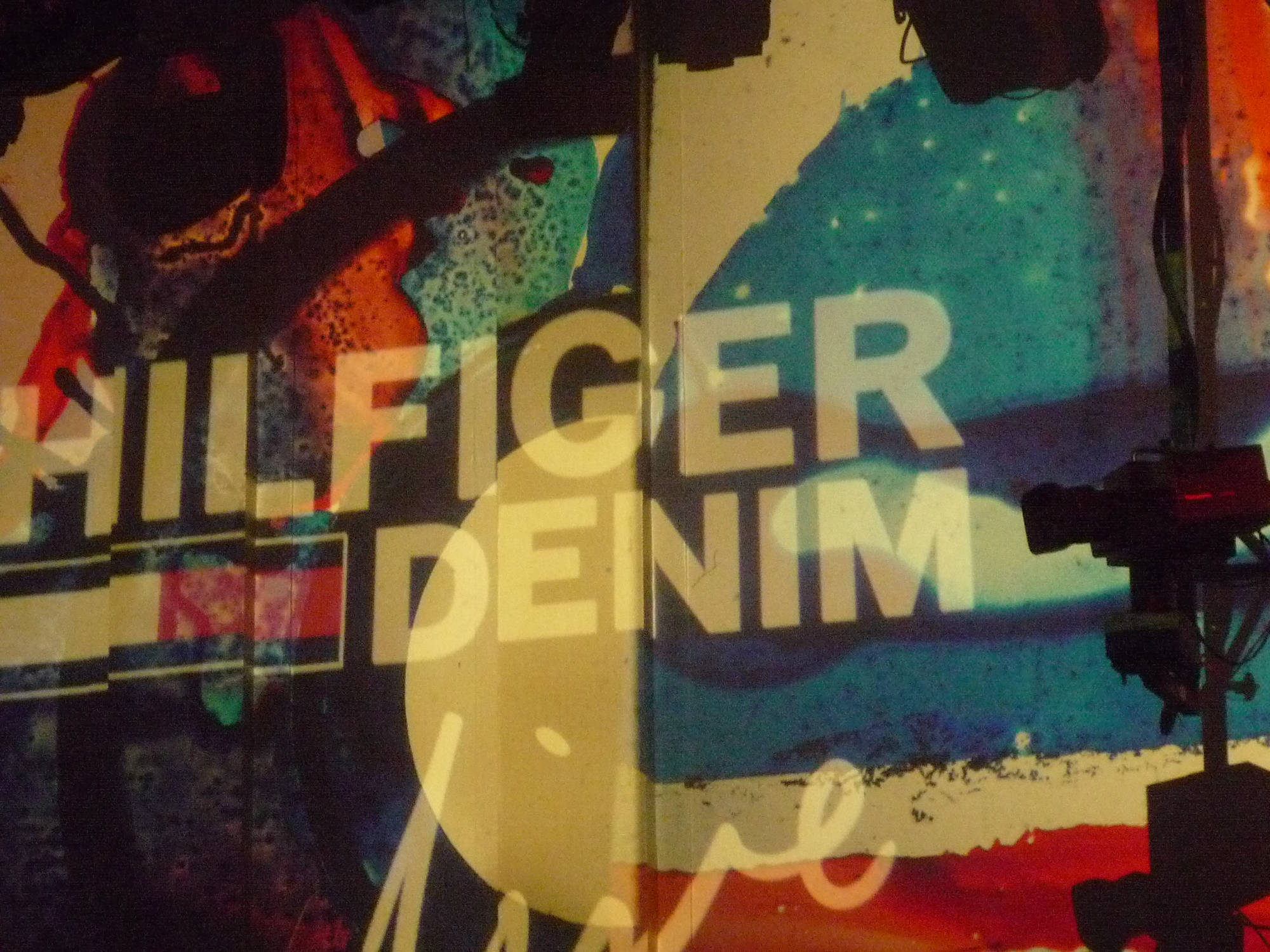 Visuals, Judocus Slides in Motion, Hilfiger, Denim, live, Paradiso, Amsterdam, 2010