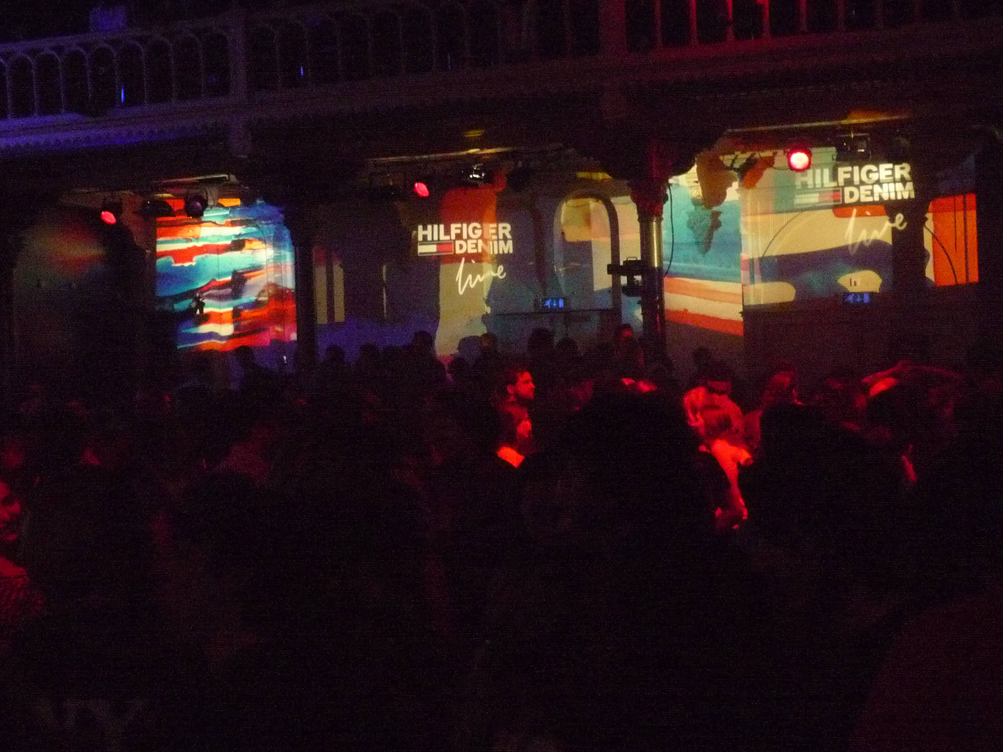 Judocus, slidesinmotion, visuals, Hilfiger, Denim, Live, Paradiso, Amsterdam, 2010