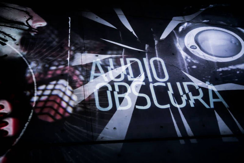 AudioObscura, ADE, 2019, MuziekgebouwaanhetIj, ADE, Amsterdam, judocus, visuals, slides, motion, projections, stairway, trap