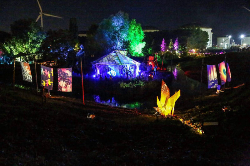  Beeldenroute, Landjuweel, Ruigoord, 2017, judocus, visuals, projecties, slidesinmotion