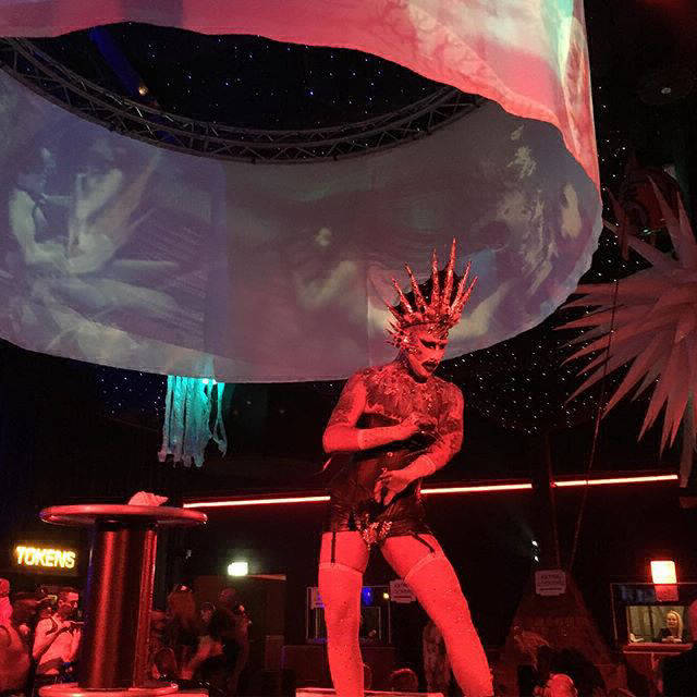 Wasteland, NorthSeaVenue, Amsterdam, 2017, judocus, visuals, slidesinmotion, projecties, projections, installation