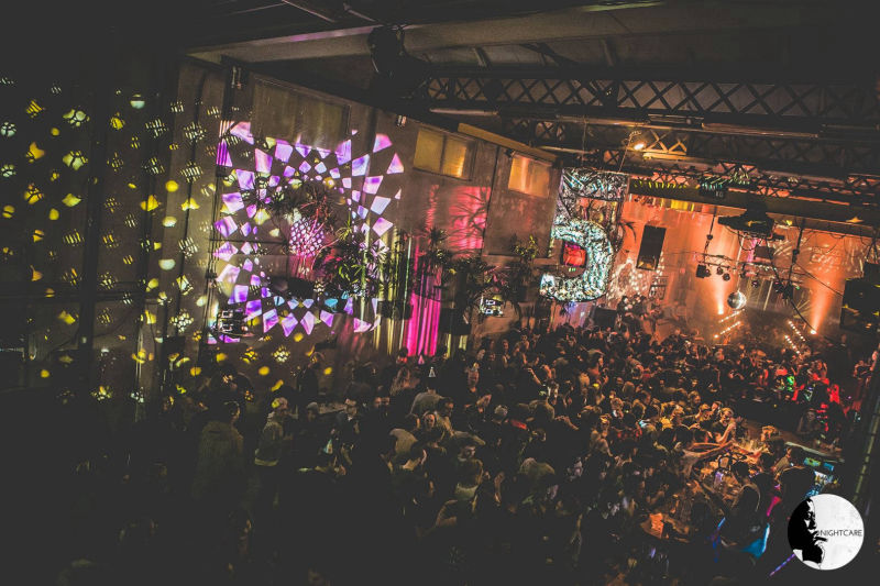 NightCare, SkateCafe, Amsterdam, judocus, visuals, 2018, projecties, slidesinmotion, noord