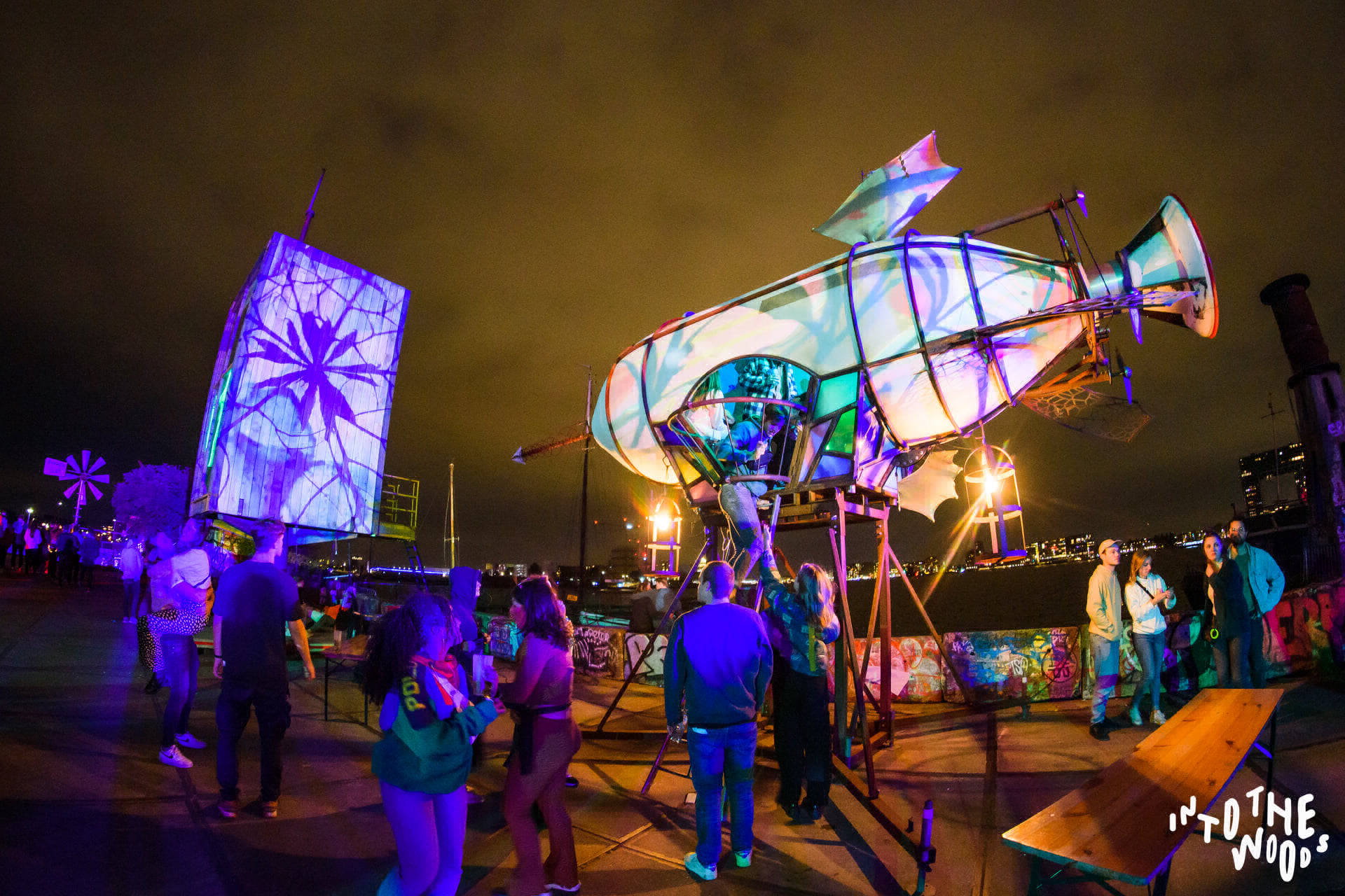 Into the Woods, festival,ADE,2021,, judocus, slidesinmotion, visuals, projecties