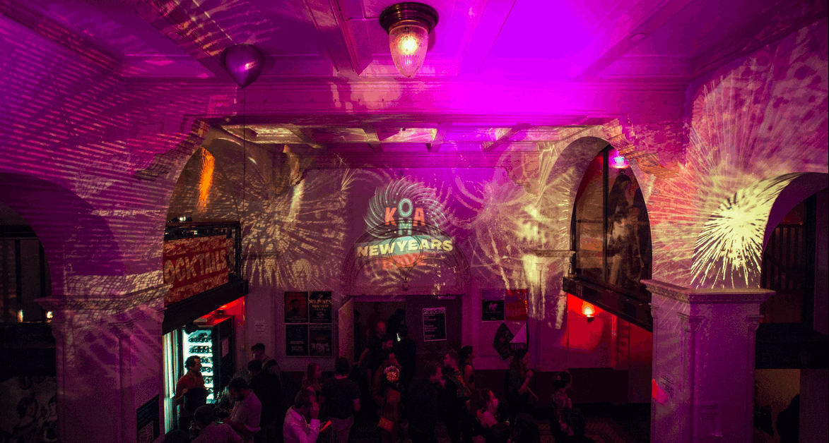 KOMA, New Year, Projections, Judocus, visuals, Rave, Paradiso, Amsterdam