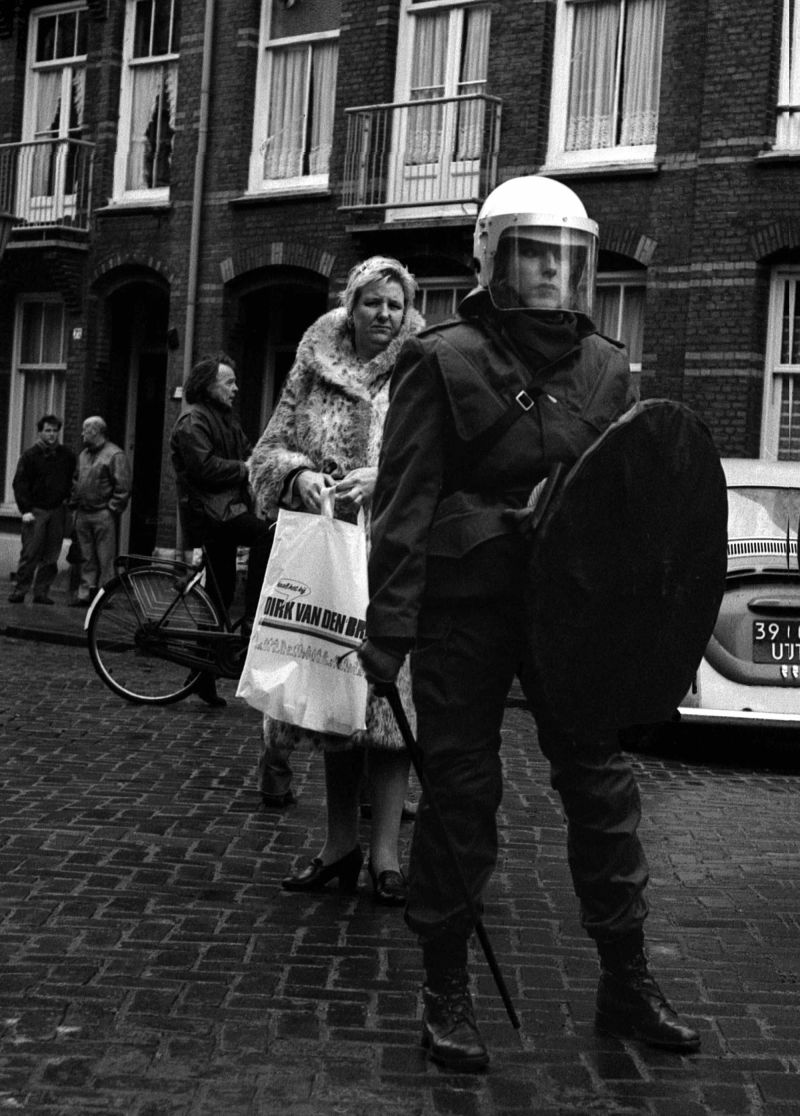 me, boodschappen, jaren, 80, staatsliedenbuurt, ontruiming, straat, fotografie, amsterdam