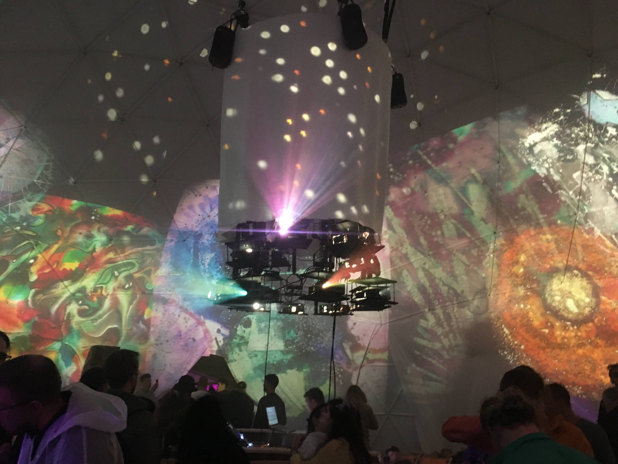 Liquicity, festival, Dome, projections, judocus, vj, visuals, surround,2023