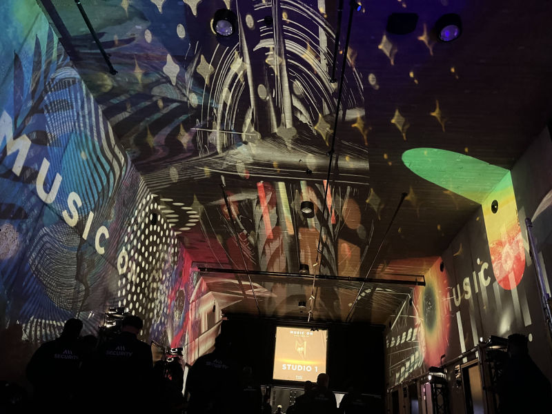 Loveland, ADE,  music on,visuals, projections, judocus, mediahaven, 2025