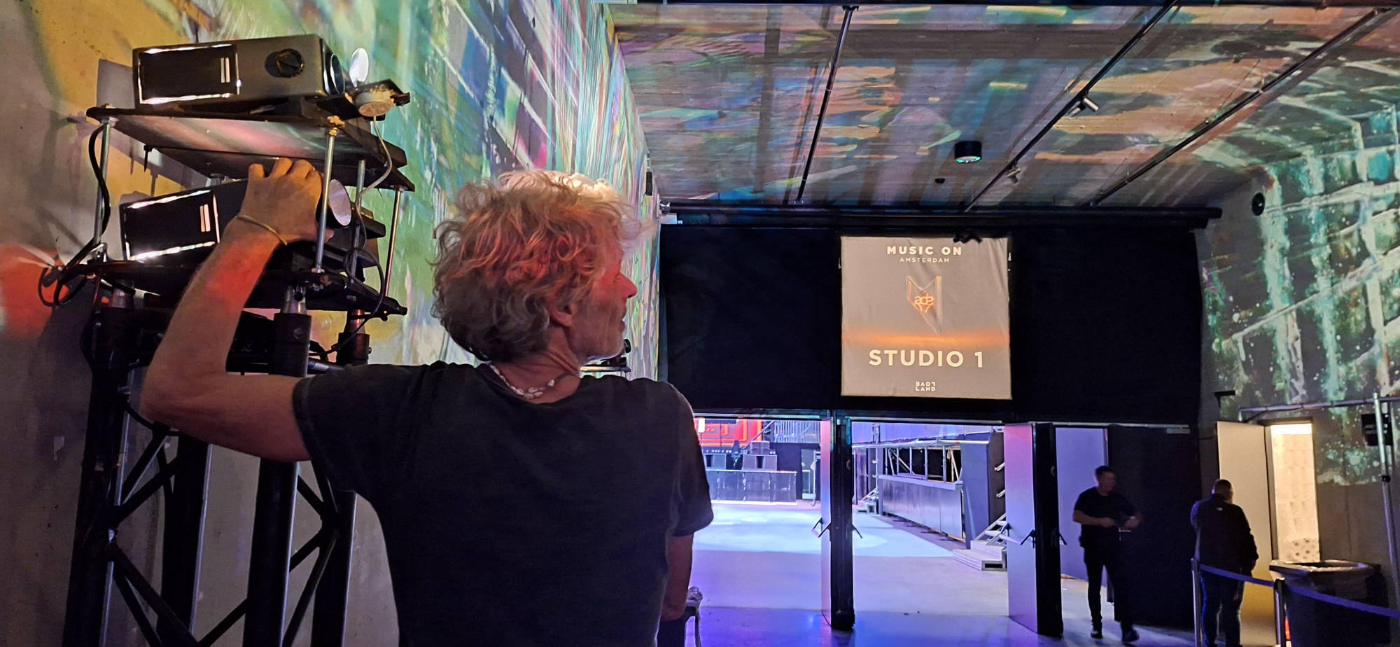 Loveland, ADE,  music on,visuals, projections, judocus, mediahaven, 2025