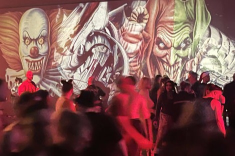 Storttel, visuals, judocus, Het Sieraad, Amsterdam, projecties