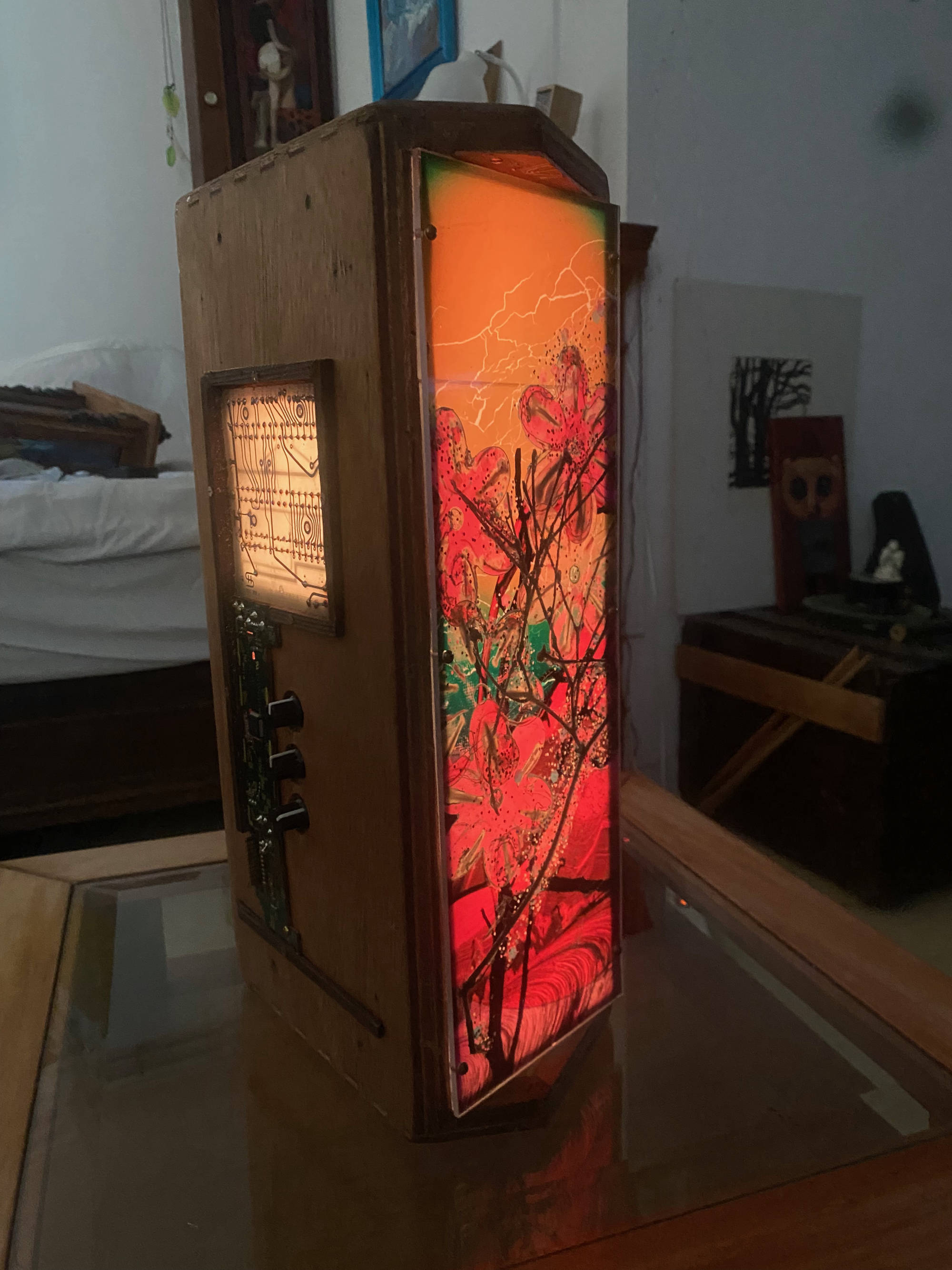 judocus, vj, lichtobjecten, transformer,  lichtsculpturen, LED, RGB, projecties,