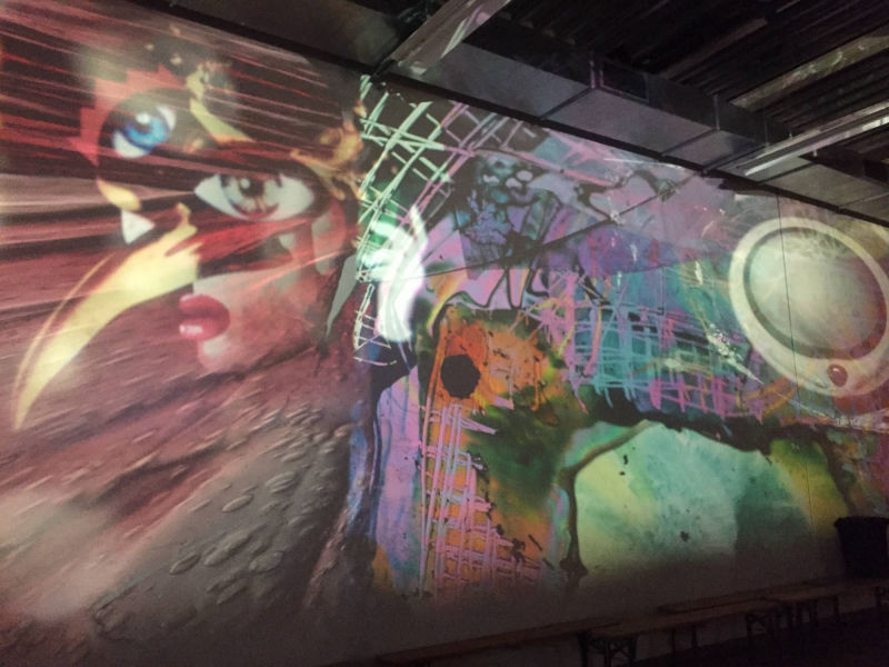 Masquarade, WFC, Worldfashioncentre, ADE, 2019, projections, visuals, judocus, slidesinmotion