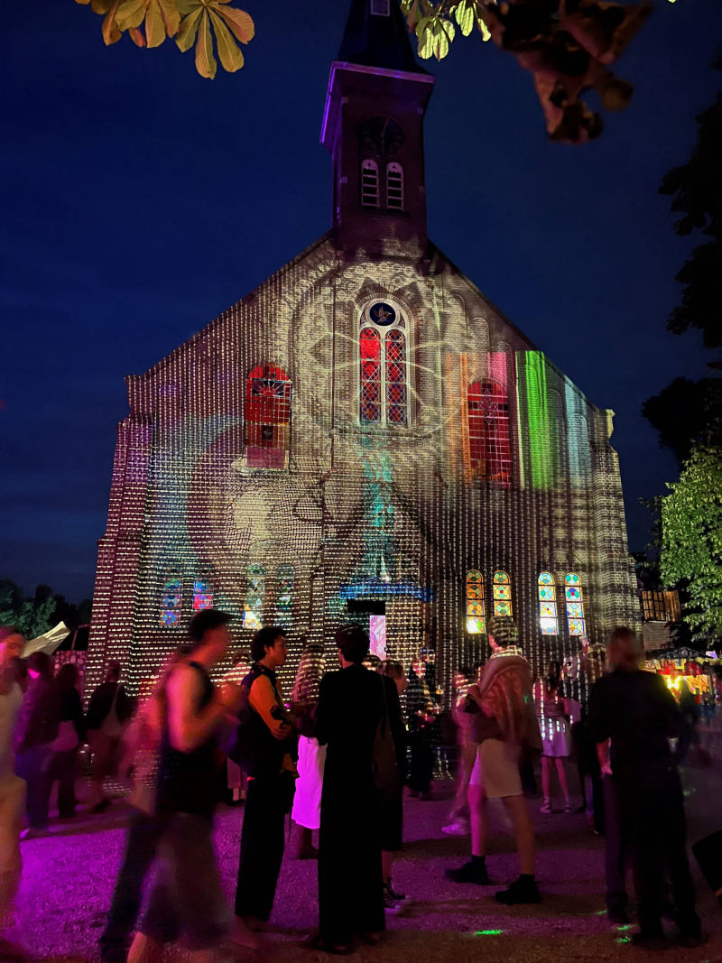 vj, visuals, kerk, Ruigoord, landjuweel, Judocus, projecties, 2025