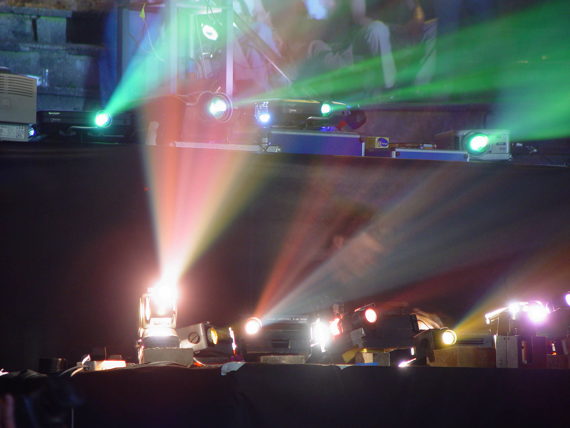 judocus, vj , visuals, photonic, festival, soest, 2004 slides, 2004, projecties