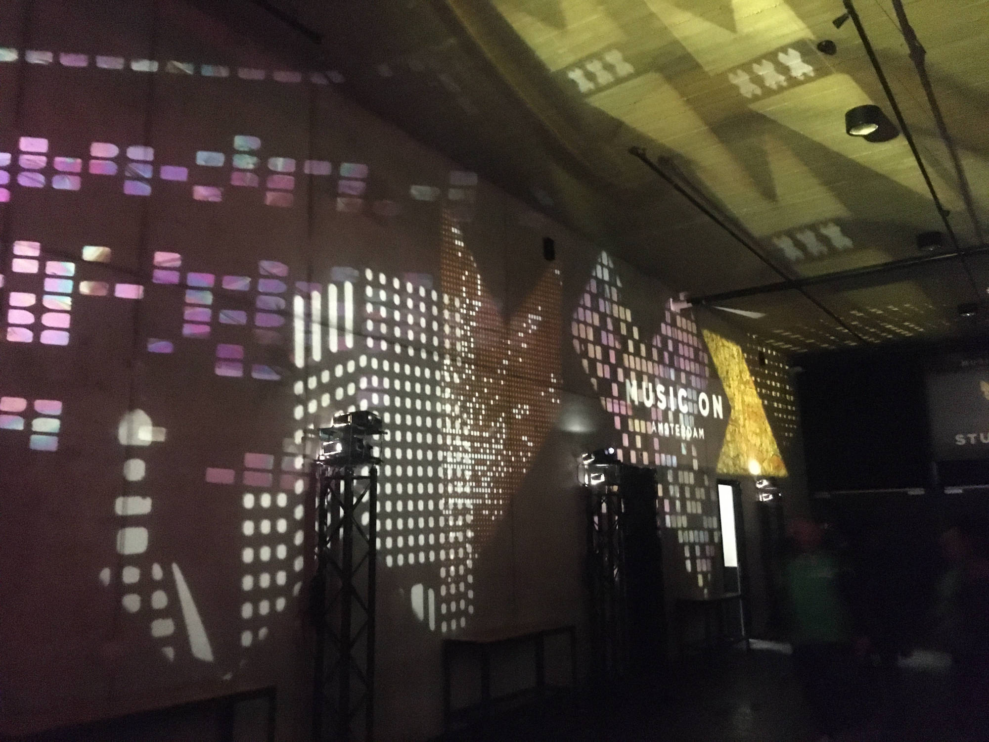 Loveland, Judocus, Music On, projecties, entree, Mediahaven , visuals, 2023, ADE