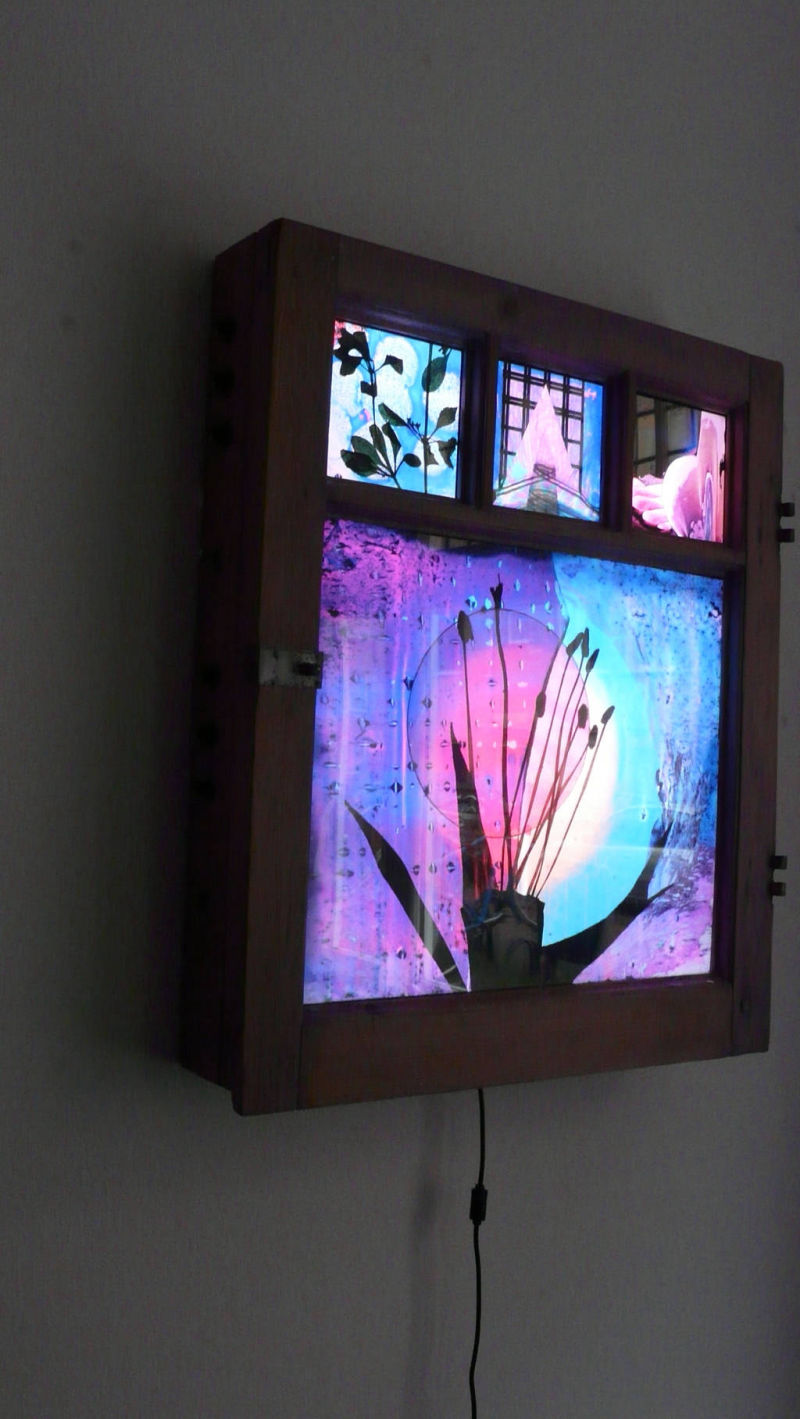 judocus van Soest, lichtobject, light table, lightbox, rgb, LED, duratrans